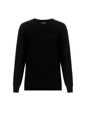 A.P.C.  Pull en laine vierge - Noir