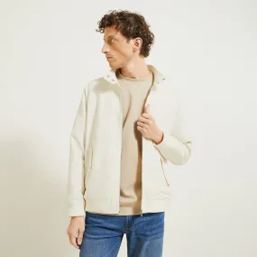 Blouson en coton lin col montant Naturel | Jules