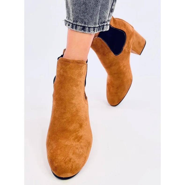 Bottines Chelsea Gendo Camel brun