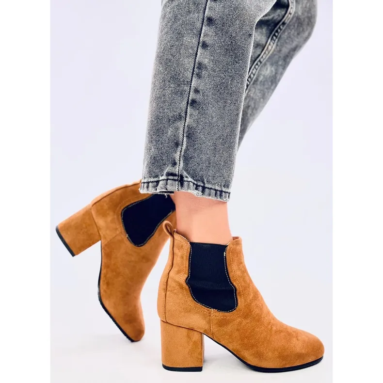 Bottines Chelsea Gendo Camel brun