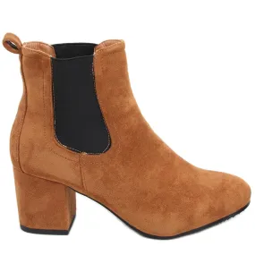 Bottines Chelsea Gendo Camel brun