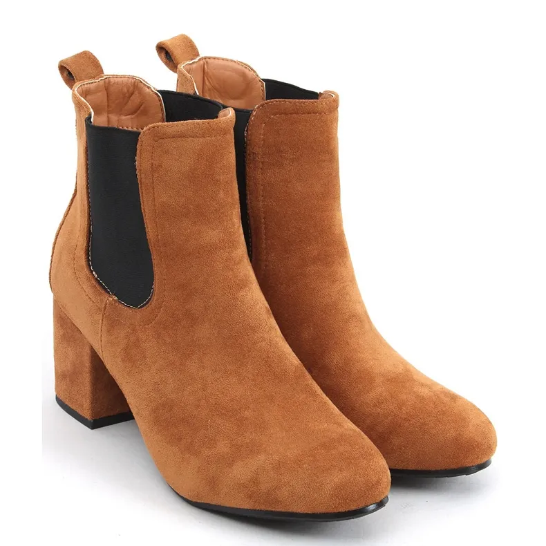 Bottines Chelsea Gendo Camel brun