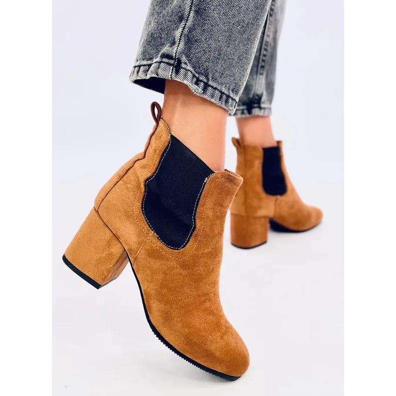 Bottines Chelsea Gendo Camel brun