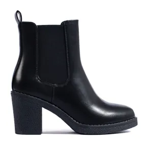 Bottines Shelovet noires classiques le noir