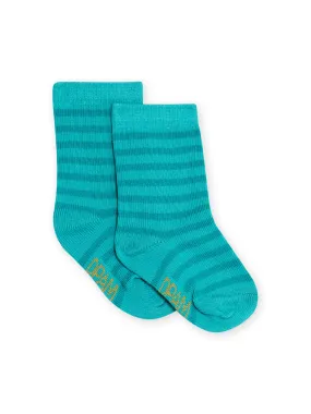 Chaussettes motifs à rayures bébé garçon