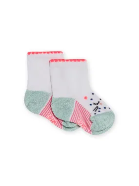 Chaussettes motifs chats bébé fille