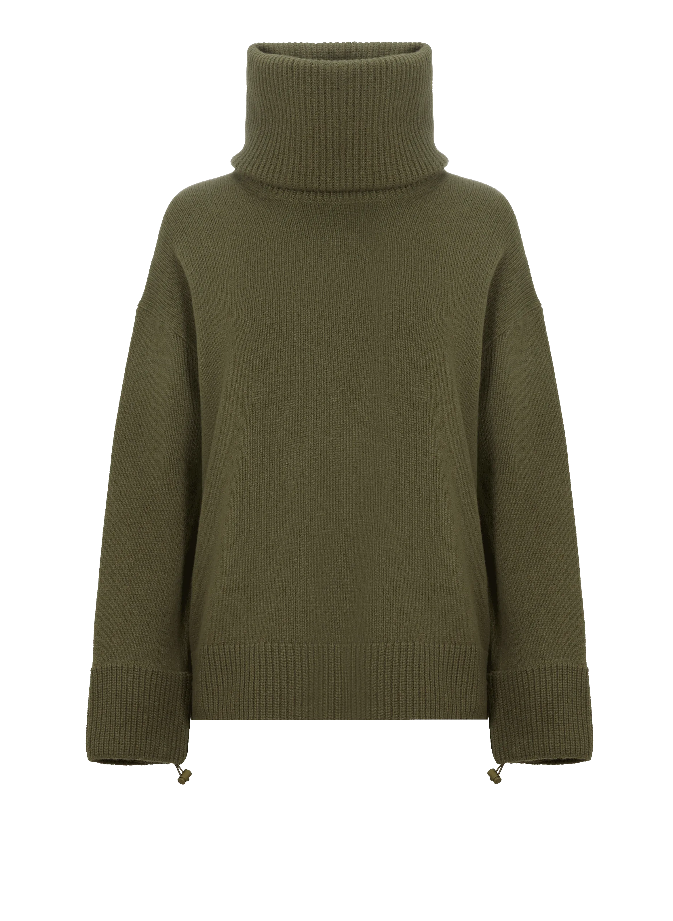 MONCLER  Pull en laine vierge - Vert