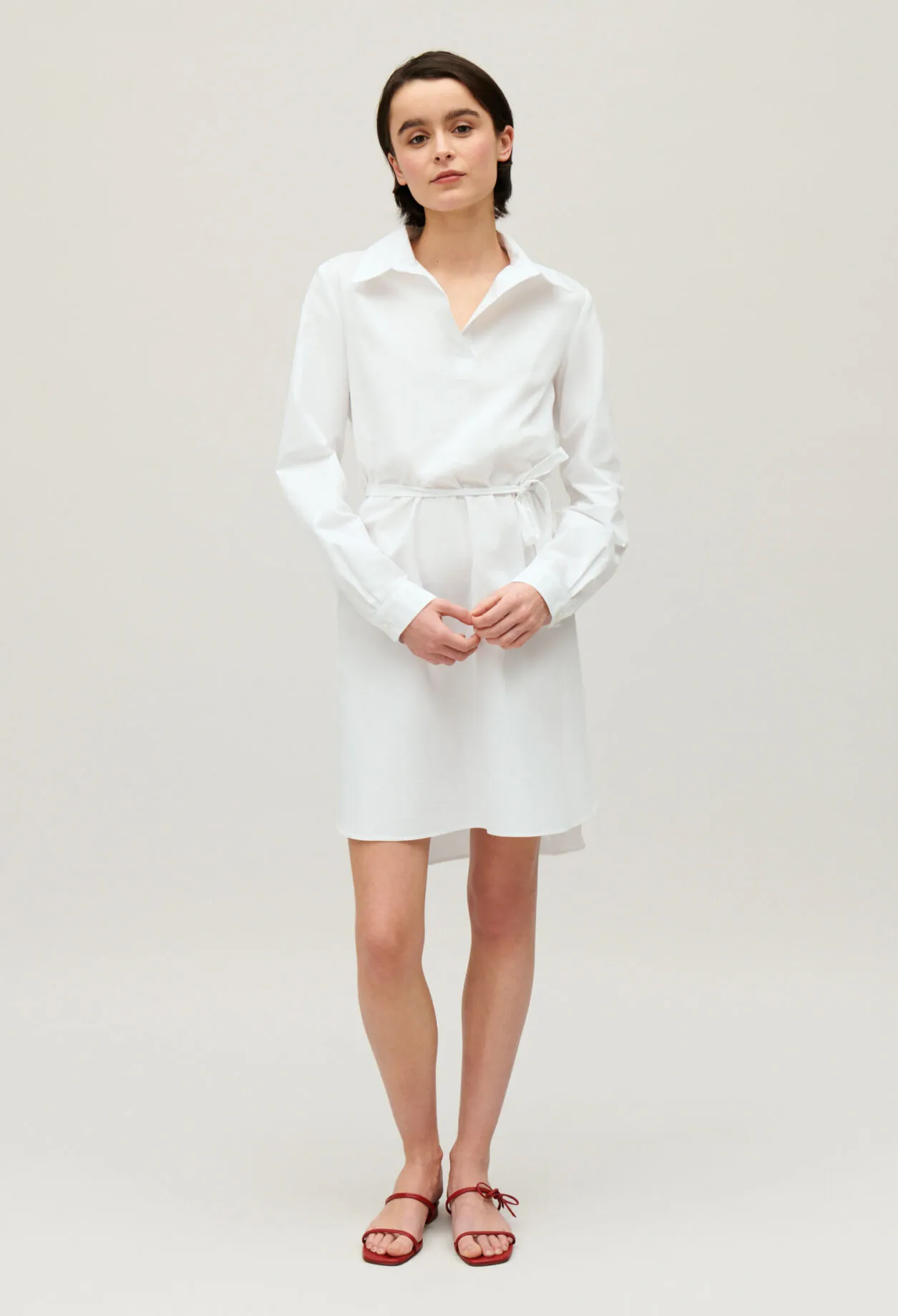 Robe courte col polo | Claudie FR