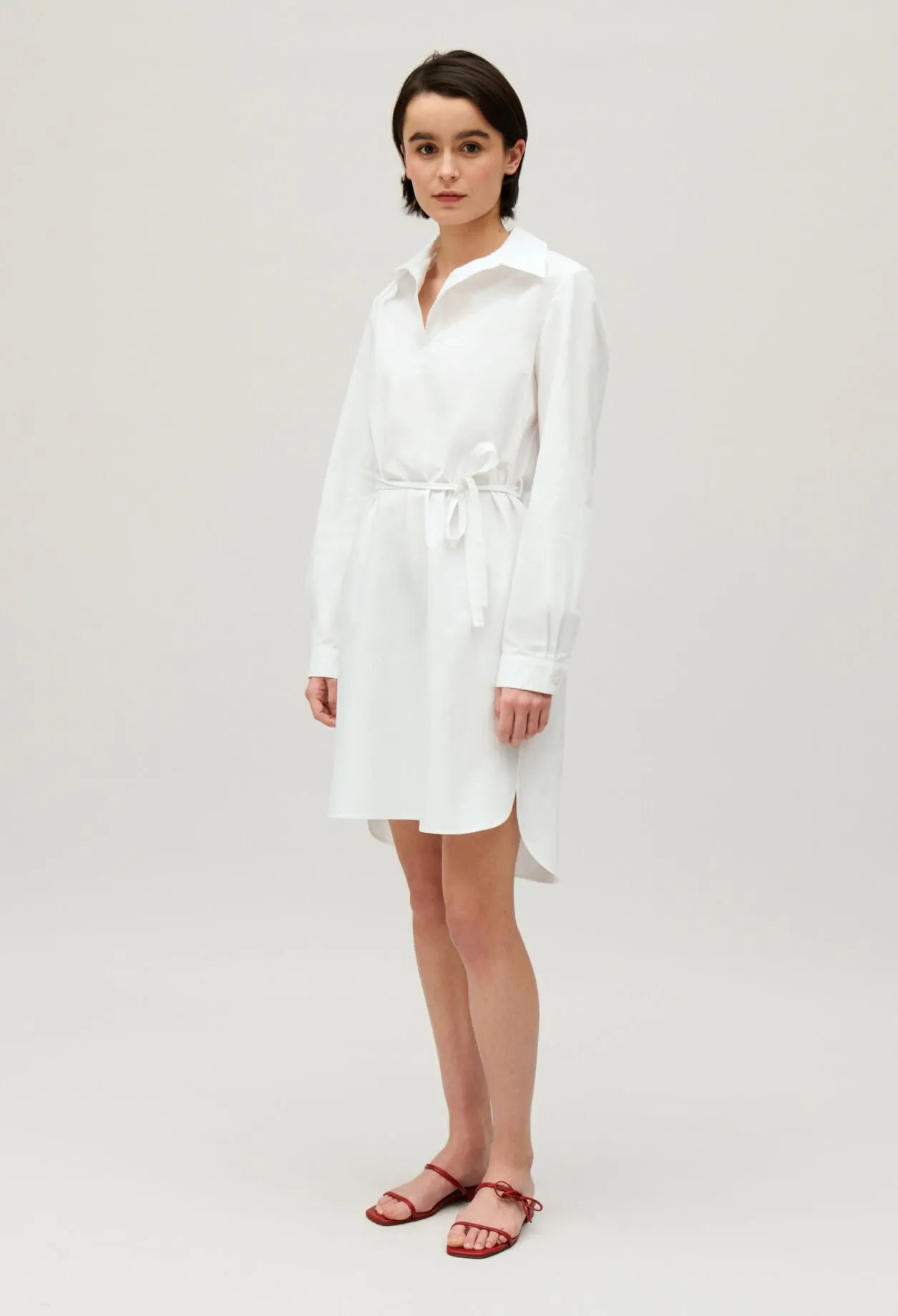 Robe courte col polo | Claudie FR