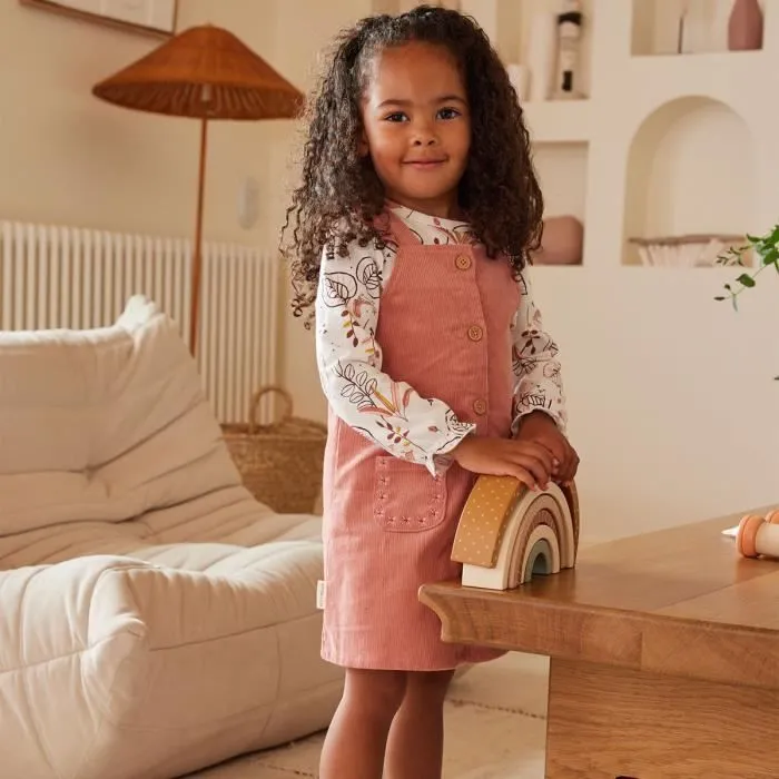 Robe en velours côtelé bébé fille Rosa