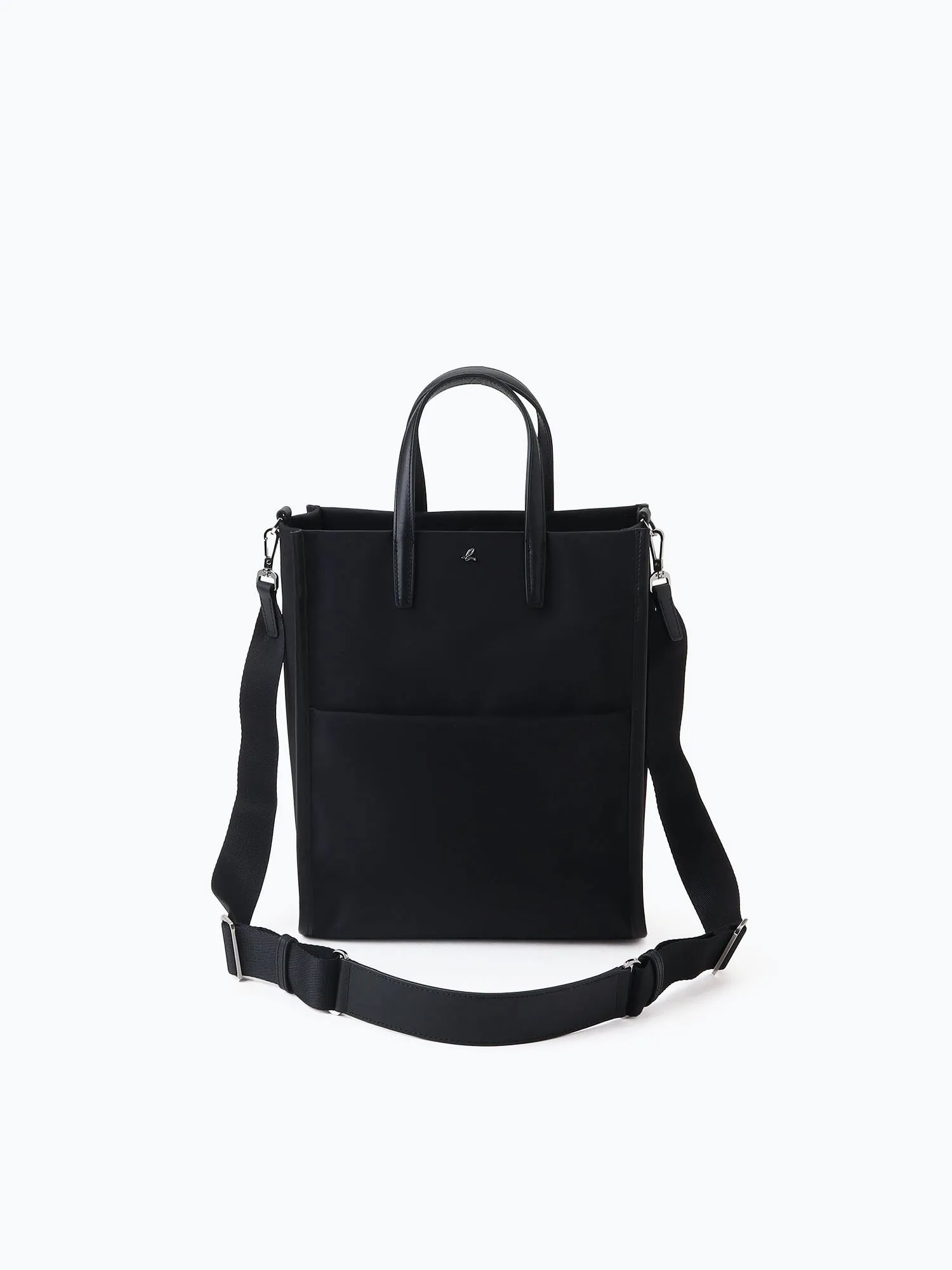 sac bandoulière en nylon noir