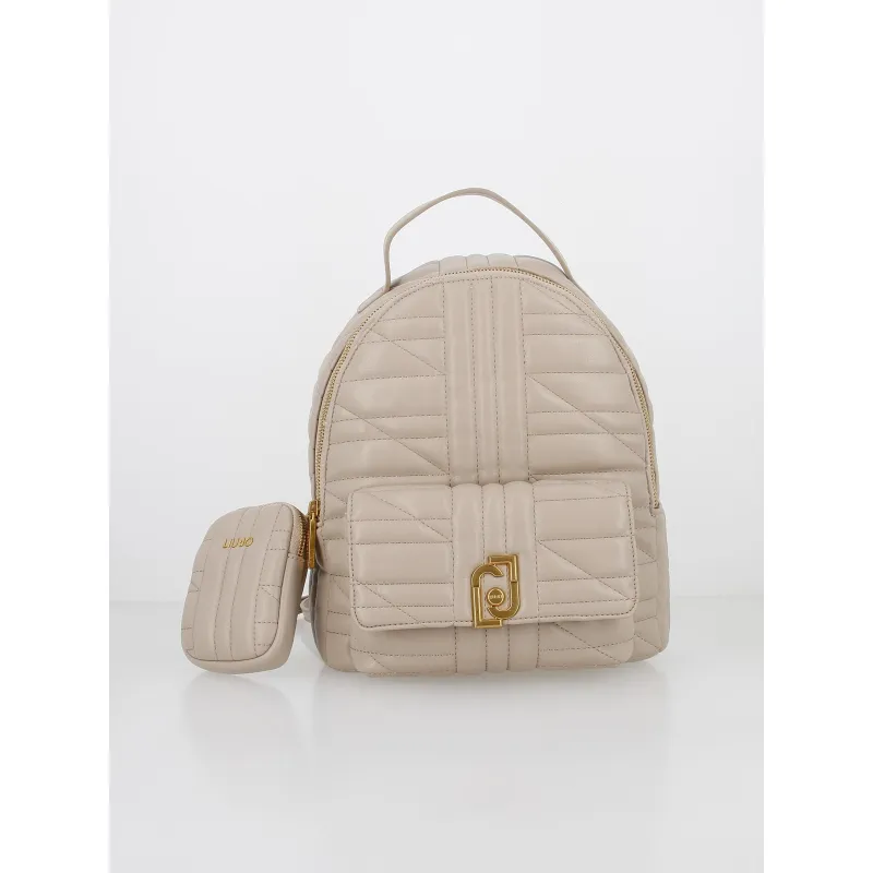 Sac bandoulière matelassé sable beige femme - Tiffosi | wimod