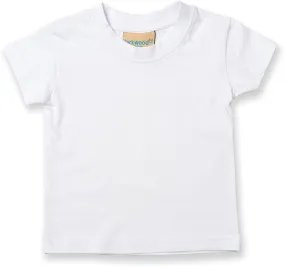 t-shirt bébé manches courtes - LW20T - blanc 