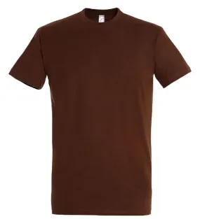 T-shirt manches courtes - Mixte - 11500 - marron 