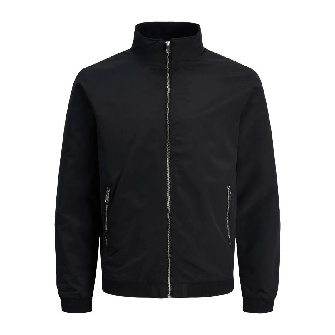 Veste bomber Col haut Manches longues Noir | 3 Suisses